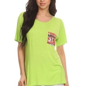 Blouse Sans Manches En Dentelle Vert Clair - Taille M - Occasion En Excellent état
