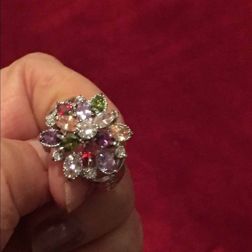 Multi-gemstone ring! - Picture 2 of 3