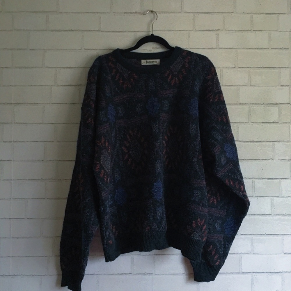 VINTAGE Jantzen Patterned Sweater