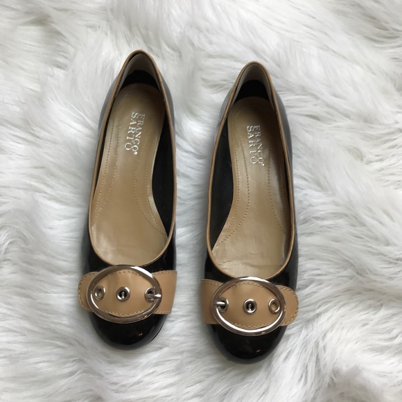 Franco Sarto Shoes - ! Franco sarto buckle front flats
