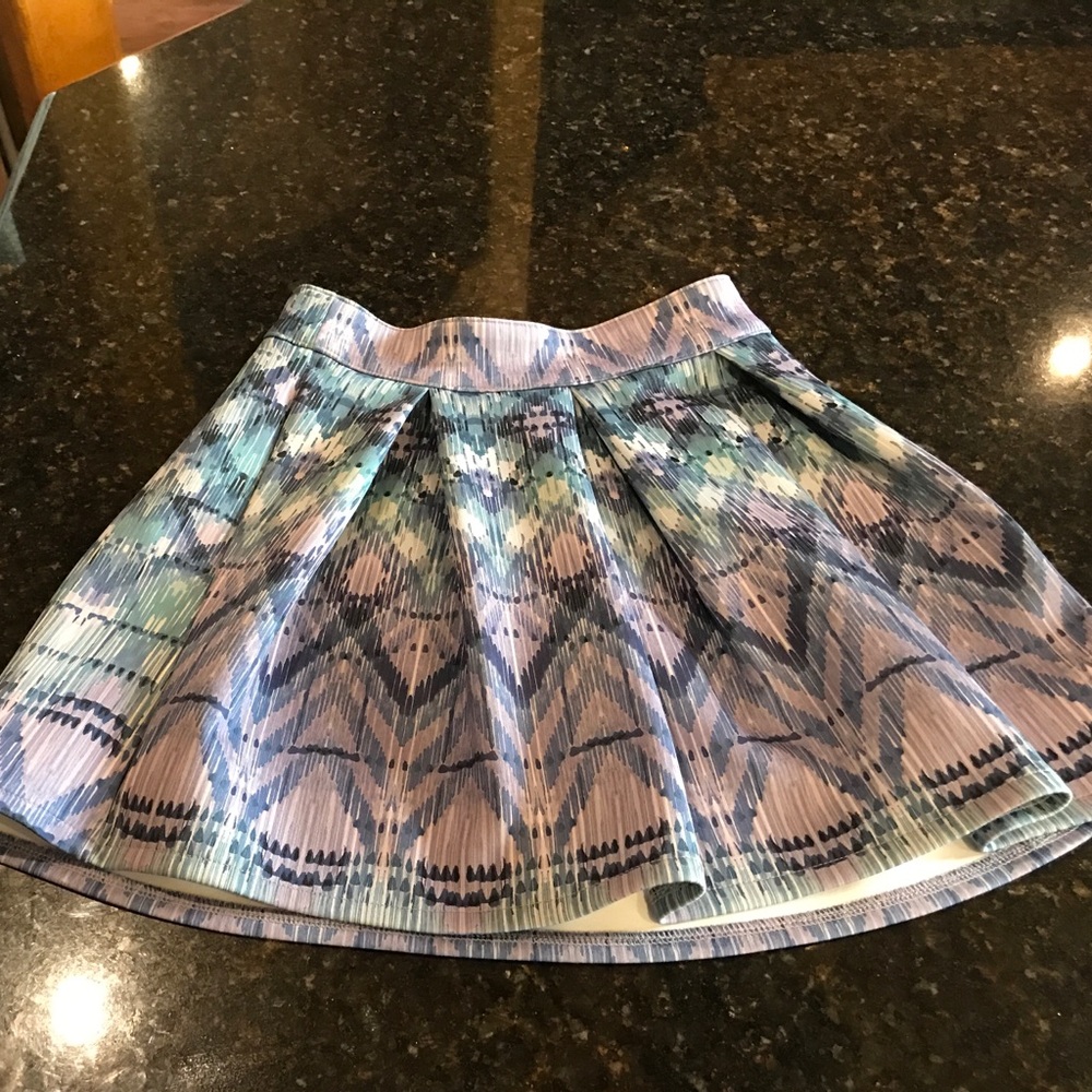 Aeropostale blue/purple skirt