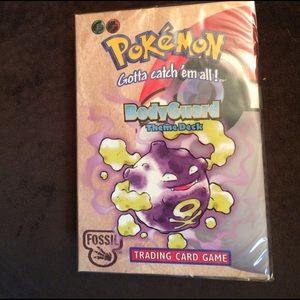 Vintage Pokémon theme deck 1999 from fossil set