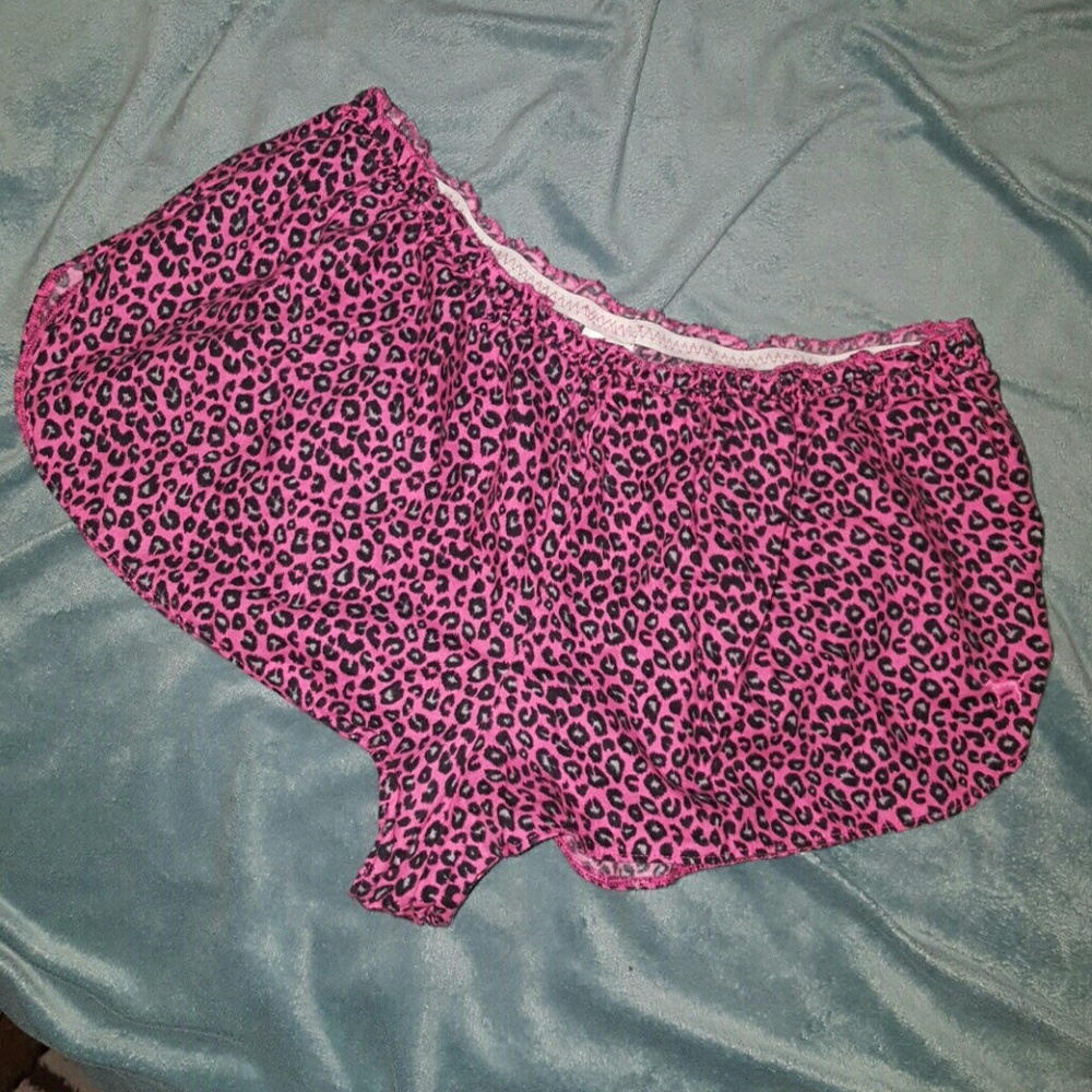 VICTORIA SECRET PINK SLEEP SHORTS SZ L