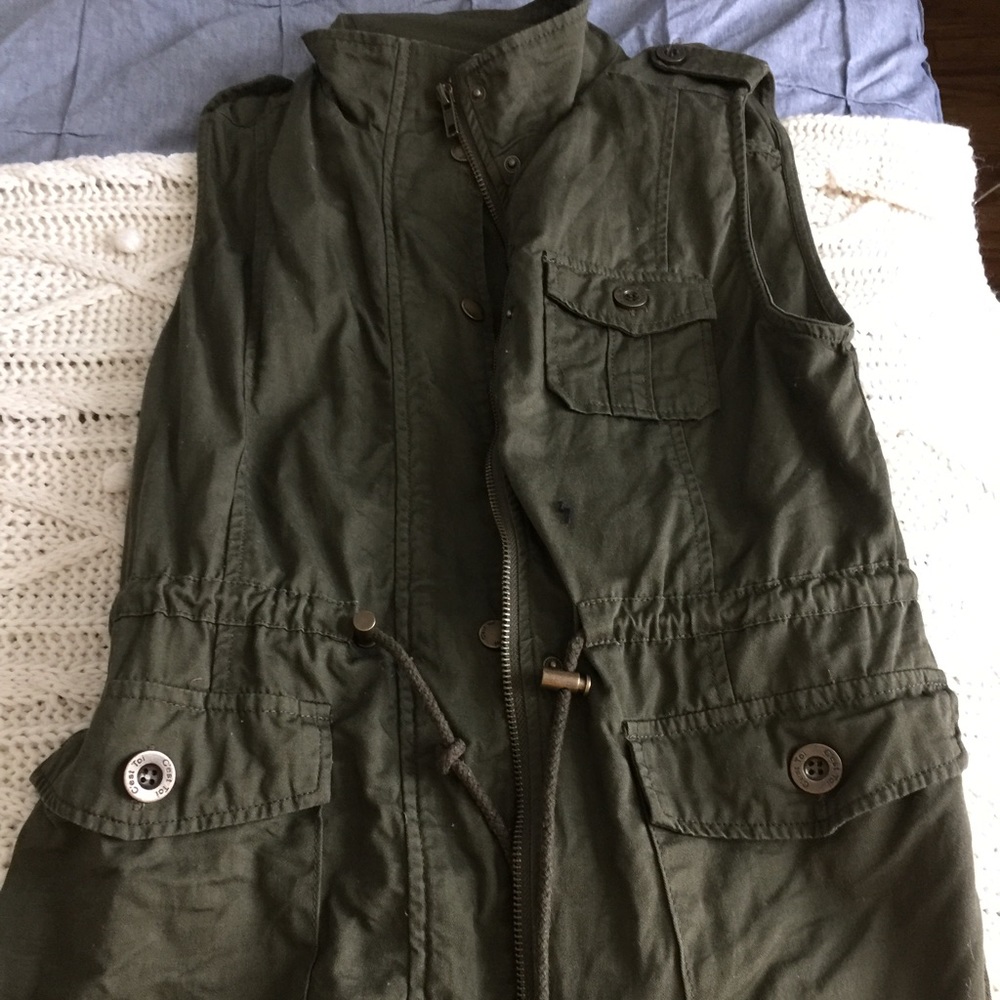 Army Green Vest