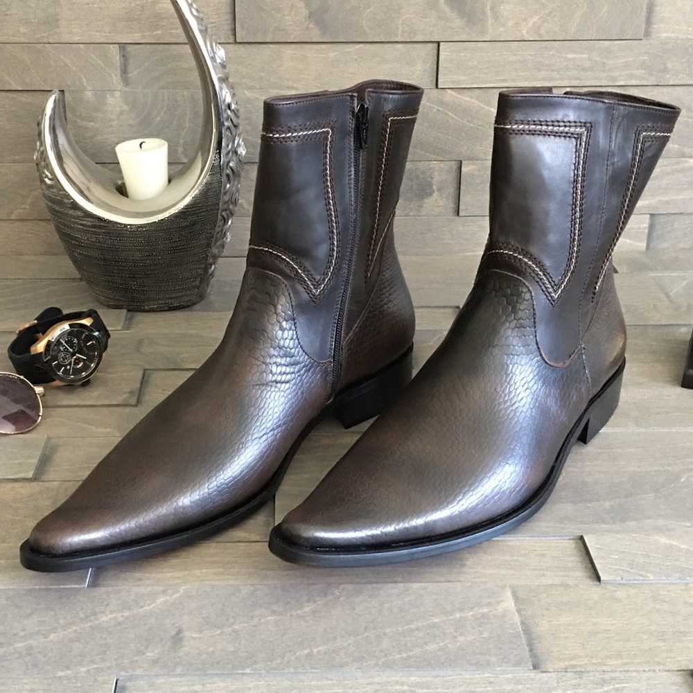 🔥FLASH Real leather cowboy style men boot