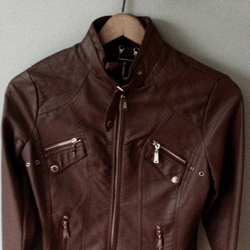 Brown Leather Jacket