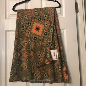 Lularoe large maxi skirt