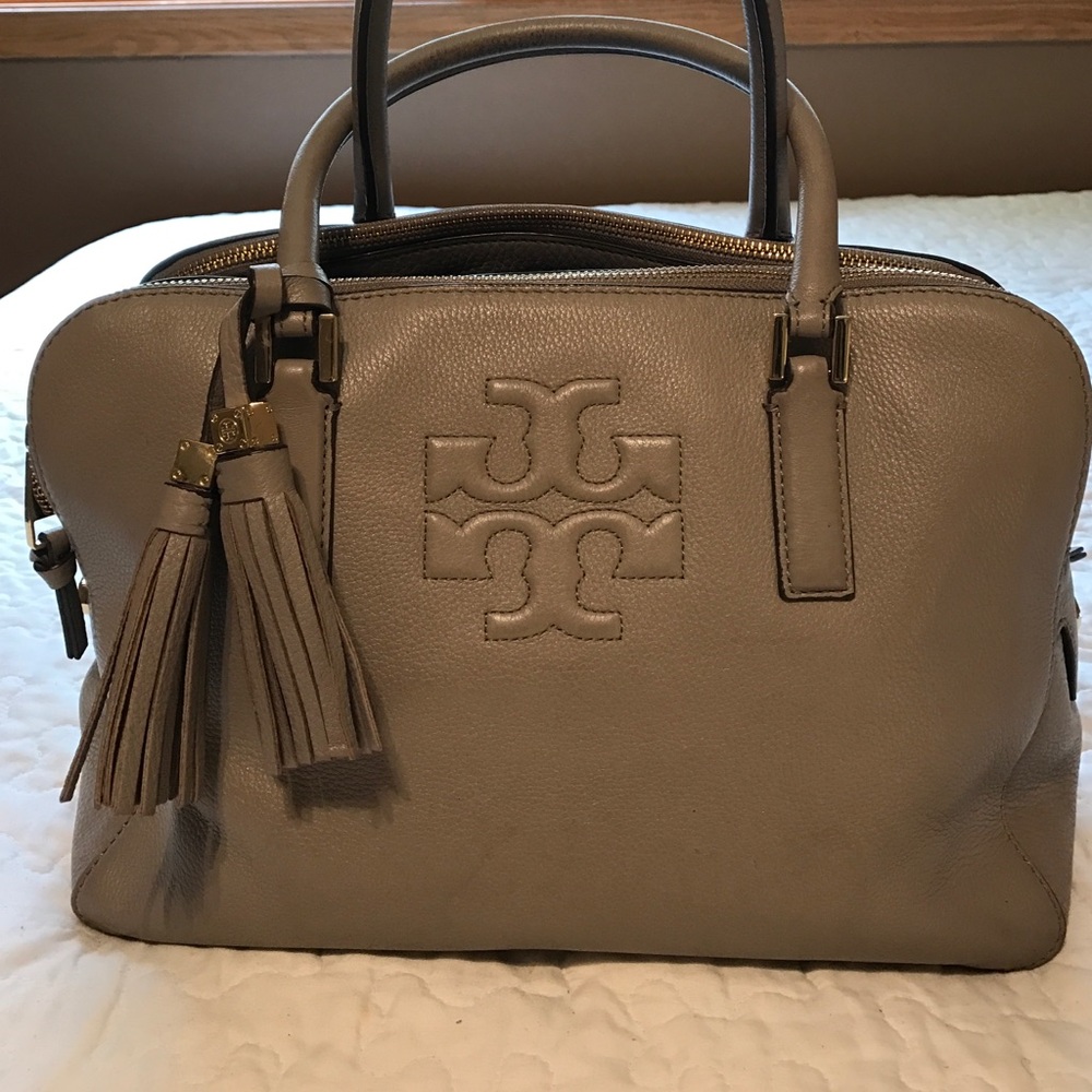 Tory Burch Side-Zip Tote