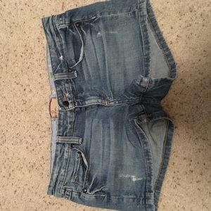 Paige denim low rise shorts