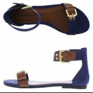 Ankle Cuff Flat Sandals