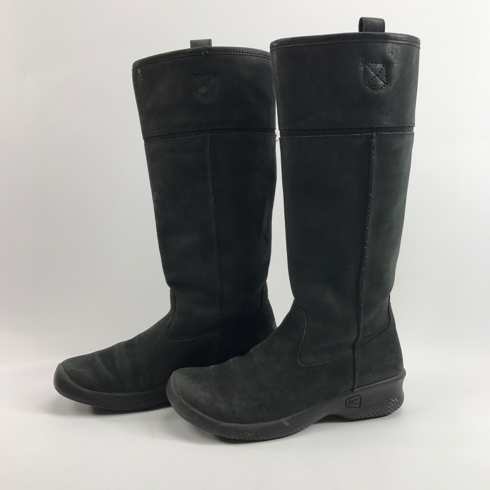 KEEN Arabella Bern Black Leather Boot