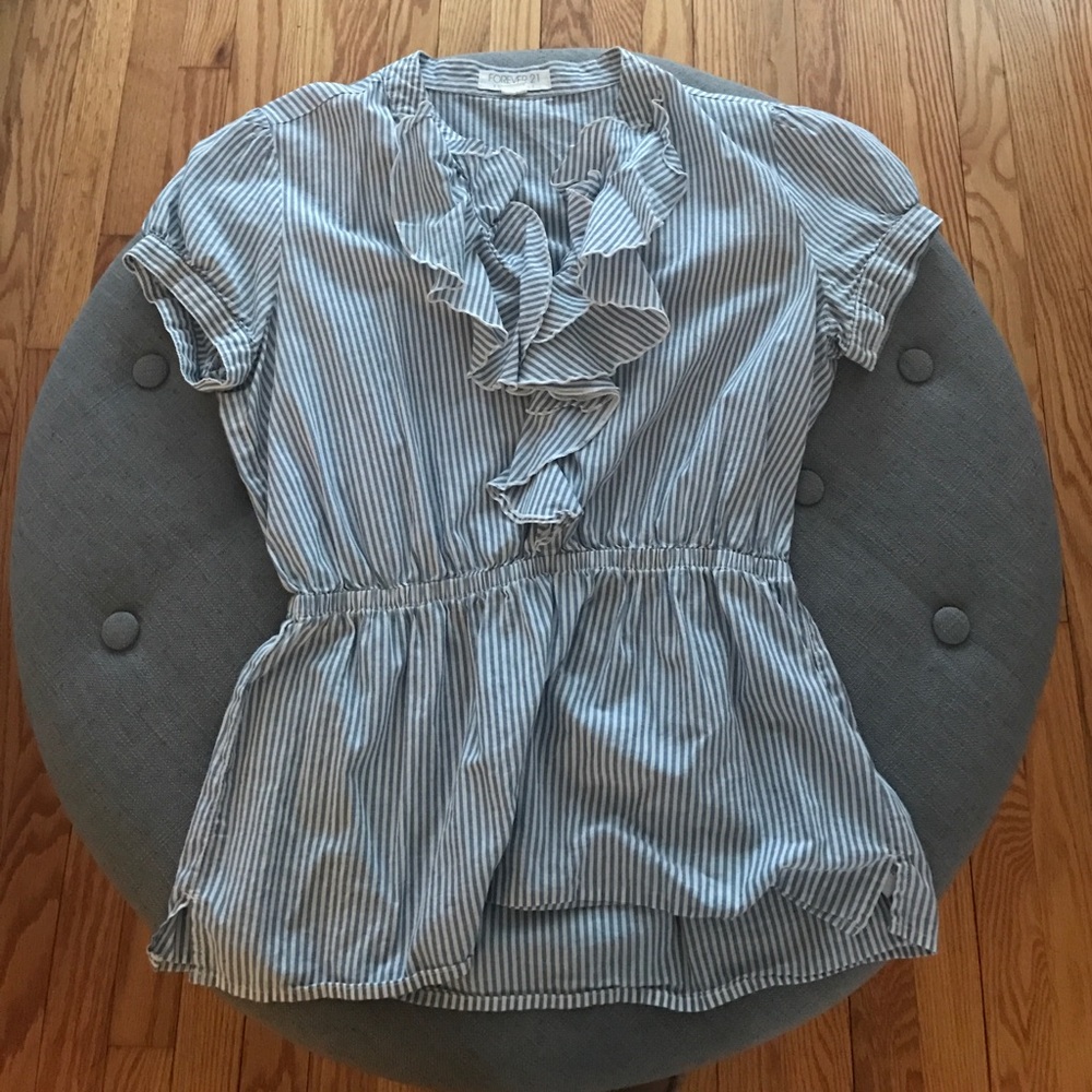Forever 21 stripped top.