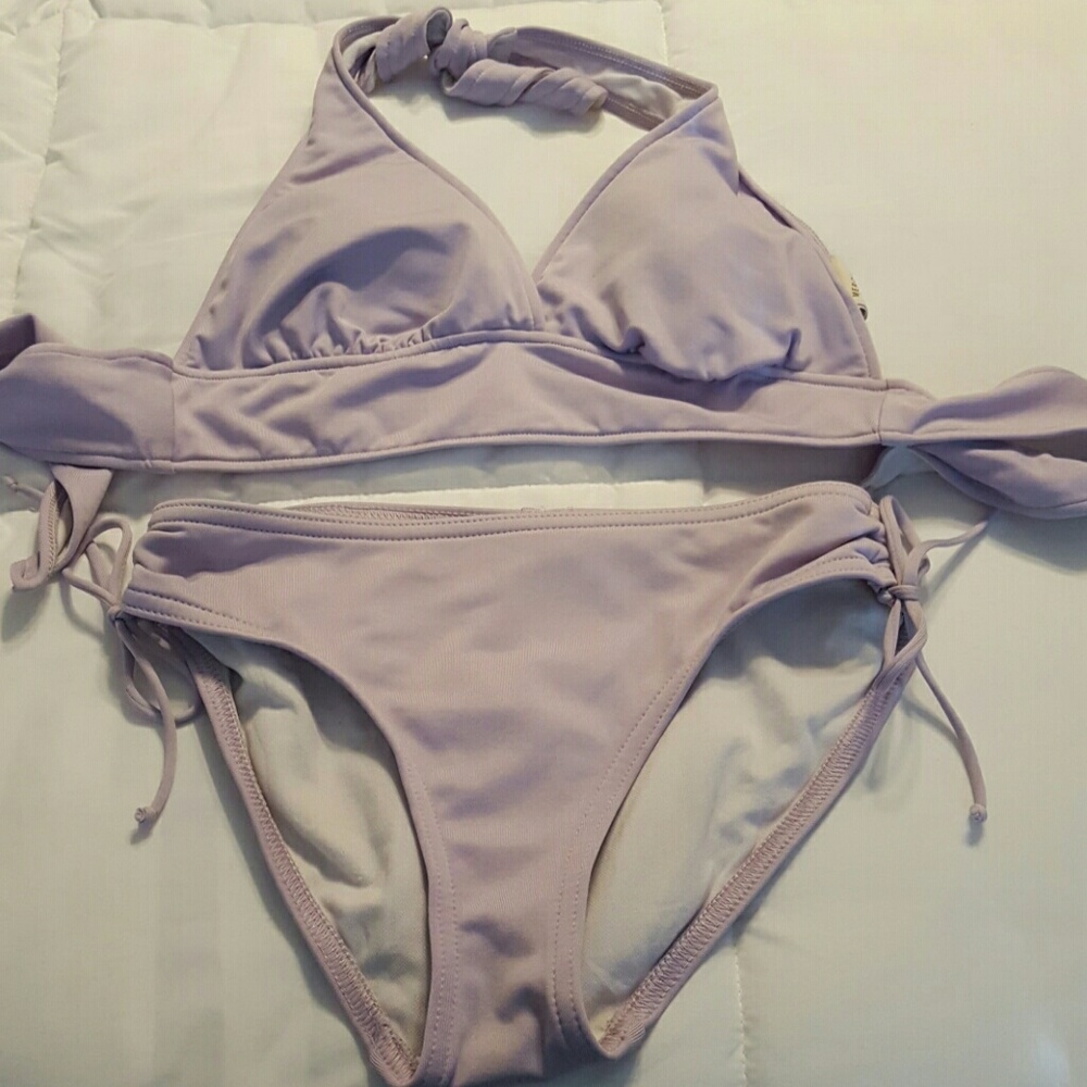 Lavendar Halter bikini
