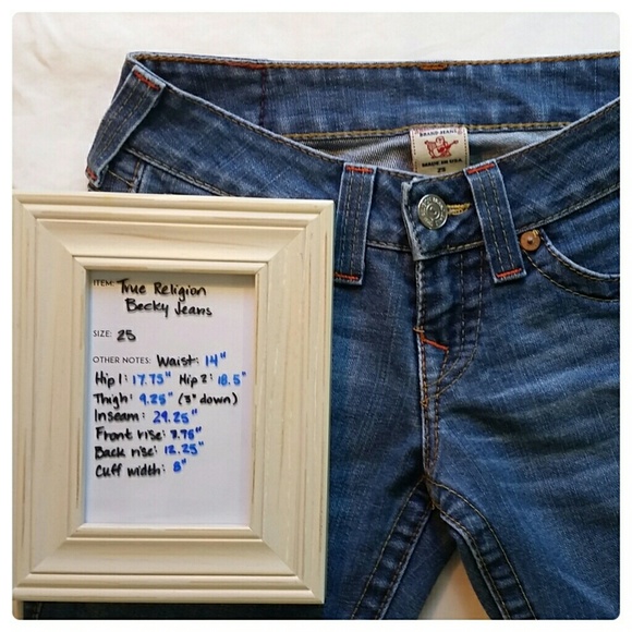 True Religion Bootcut Becky Jeans - Picture 3 of 5