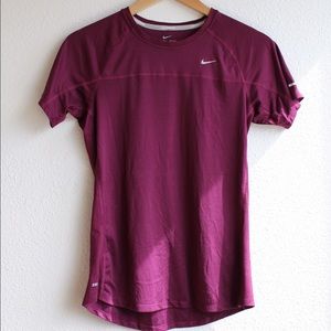 Short-Sleeve Nike Running Shirt