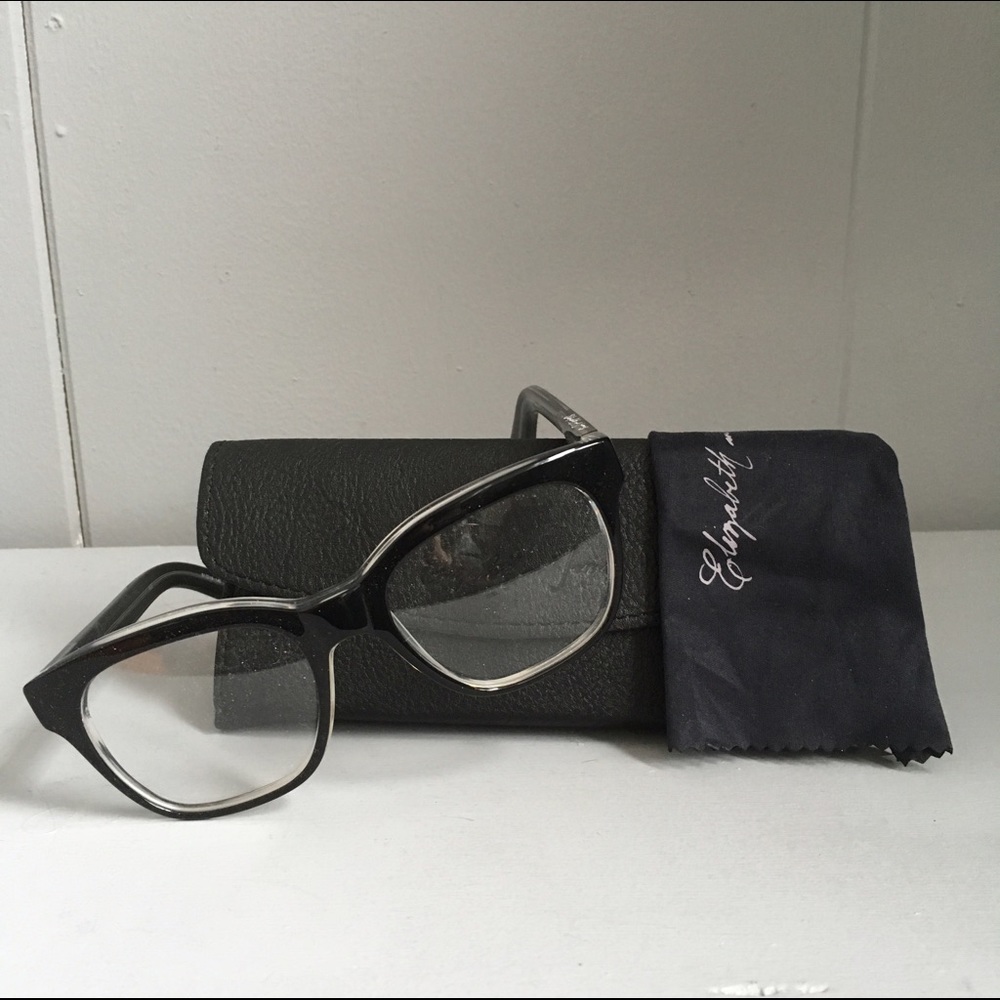 Black Elizabeth and James glasses