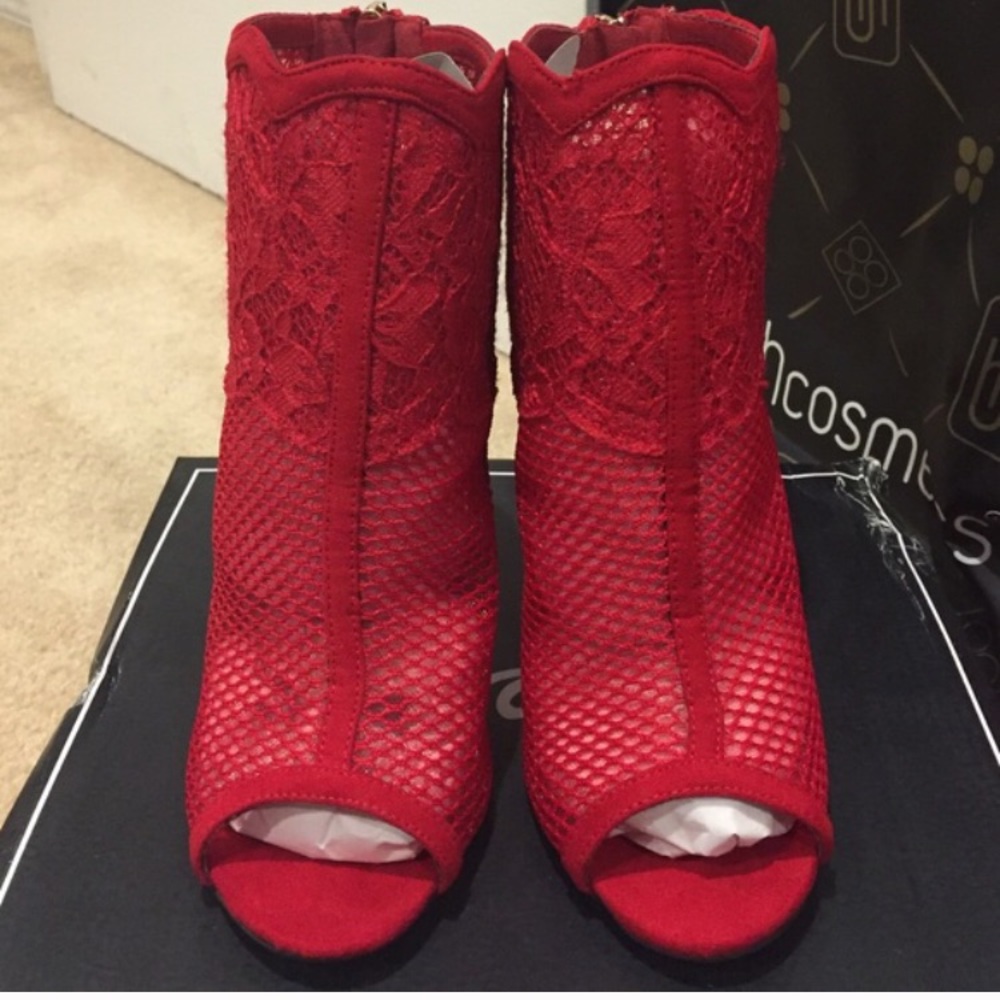 Red Laced Heels