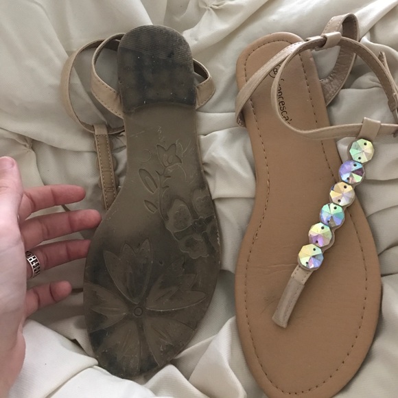 Nude sandals - Picture 2 of 2