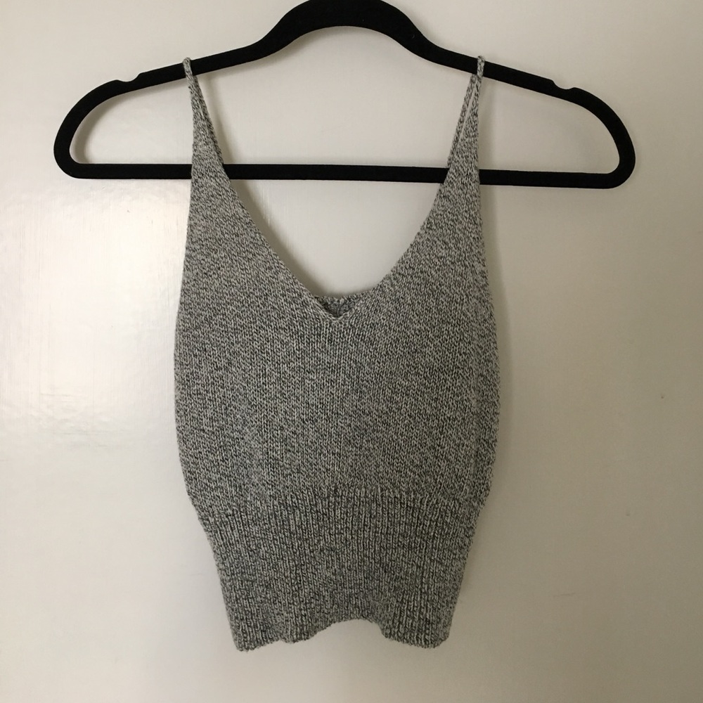 Brandy Melville knit crop top
