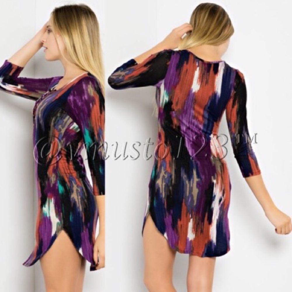 📍CLEARANCE 📍CRISS CROSS MINI DRESS / TUNIC - Picture 3 of 6