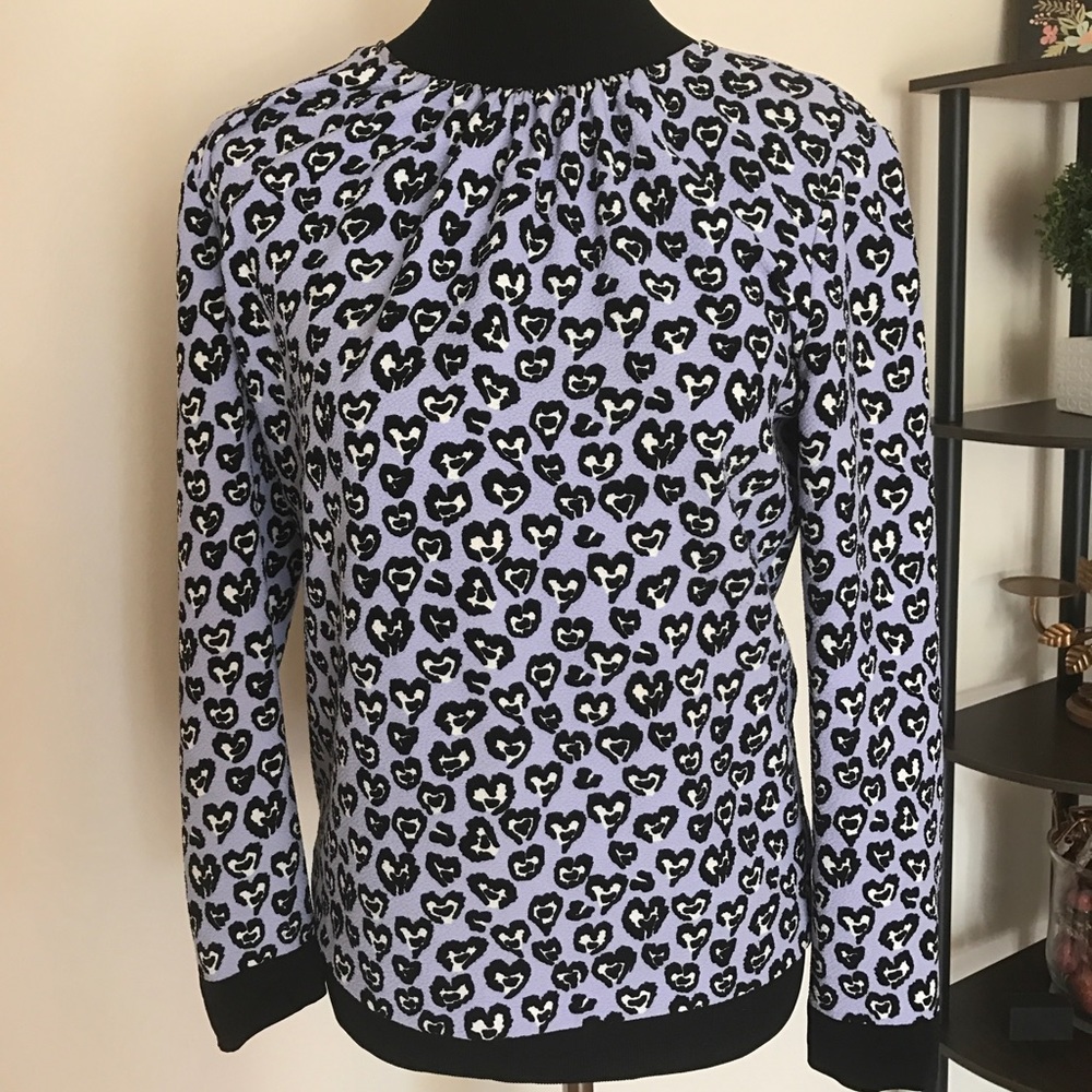 Sandro Rina Patterned Top - Size 1 - image 1