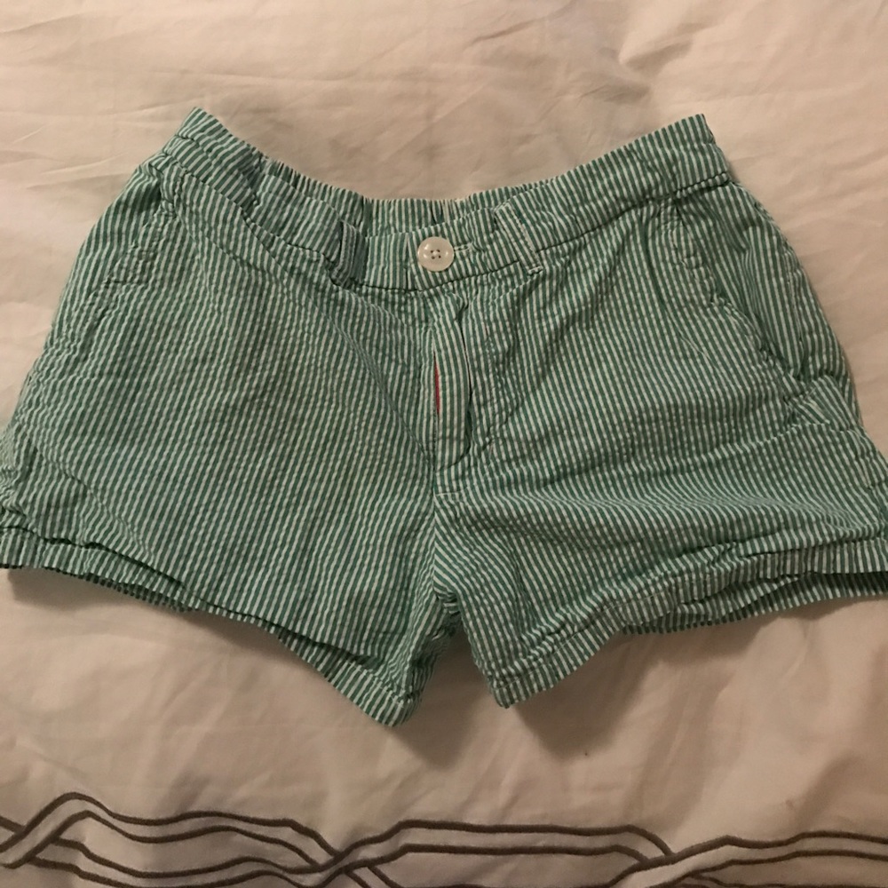 Women's Chubbies seersucker shorts