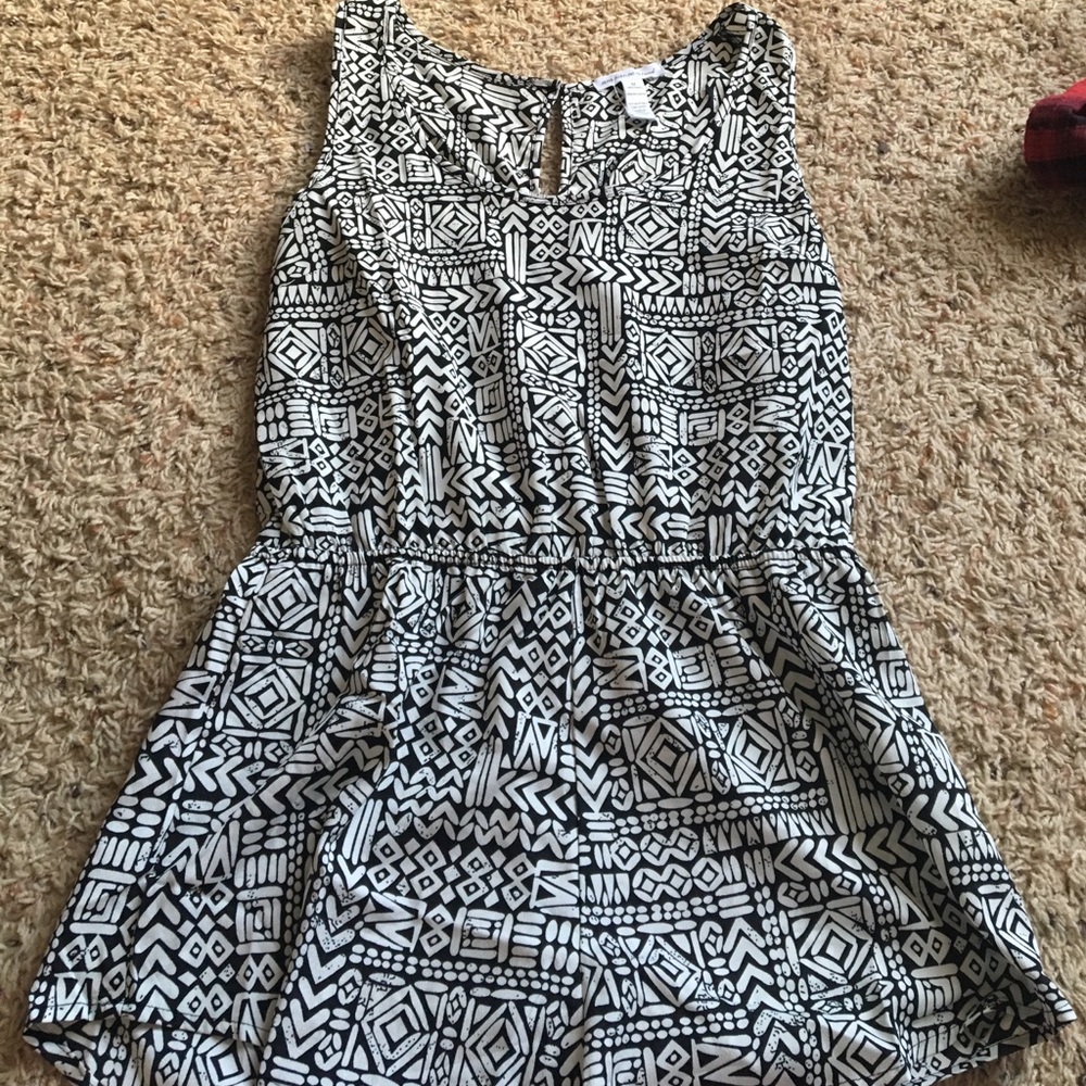 Cute patterned romper