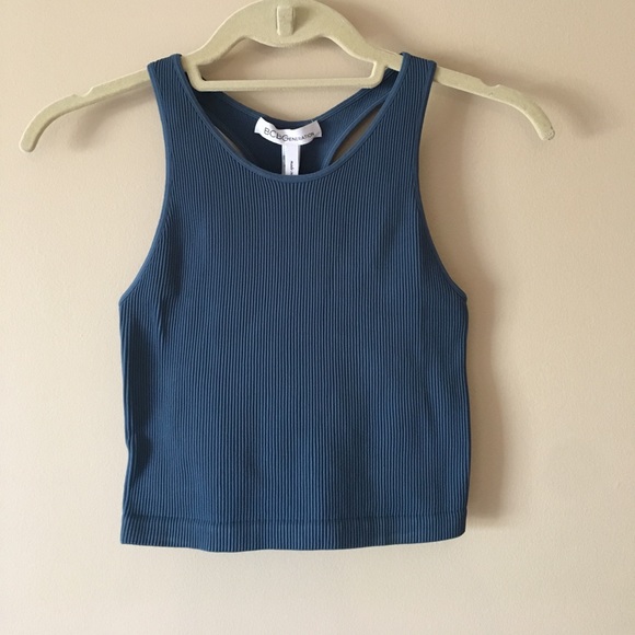 BCBG cropped ridged tank - Picture 2 of 6