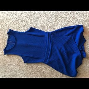 Brand new royal blue romper