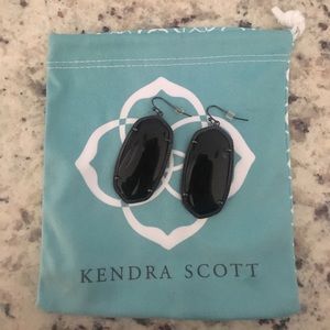All Black Kendra Scott Danielle Earrings