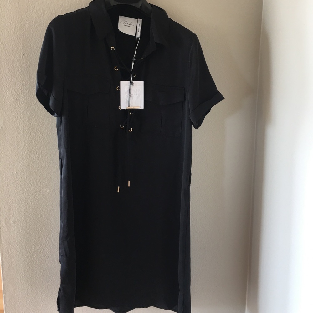 Black tunic shirt