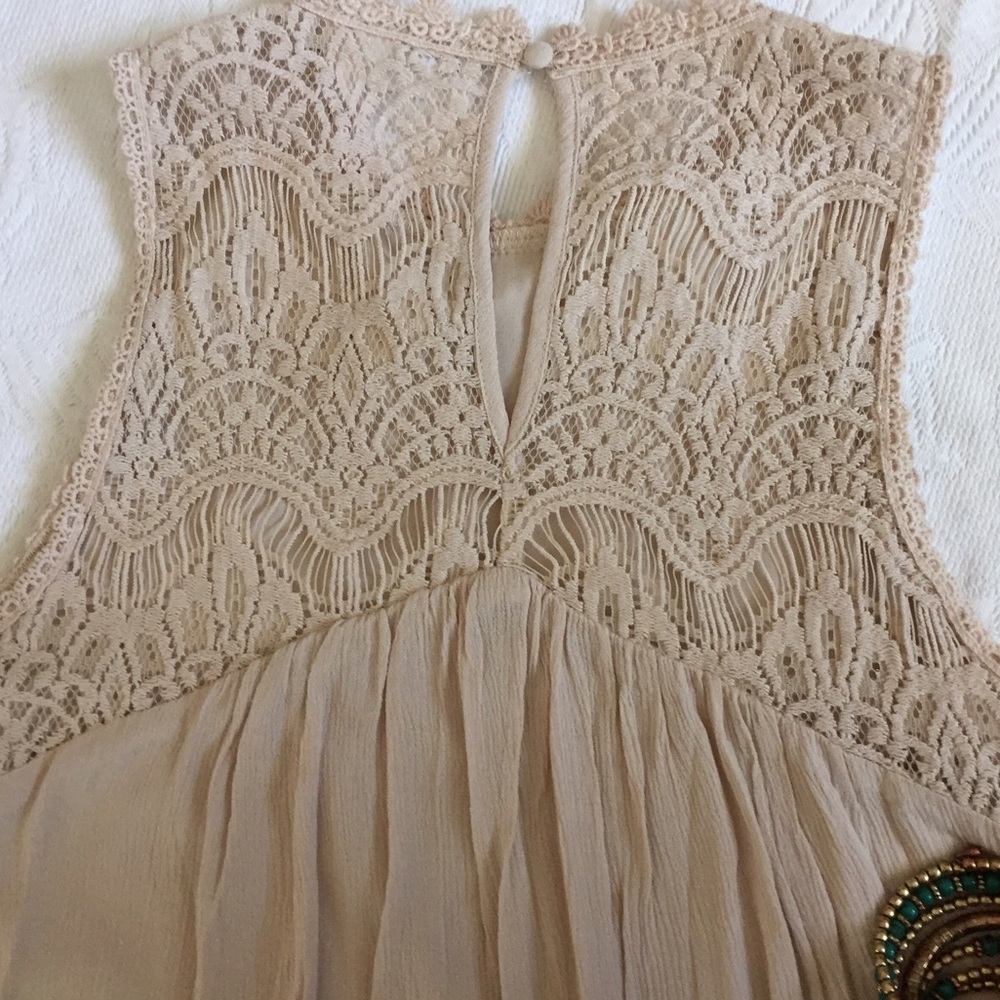 ONLY  2 LEFT!!! Ivory tunic dress - Picture 6 of 6
