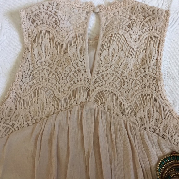 ONLY 2 LEFT!!! Ivory tunic dress - Picture 6 of 6