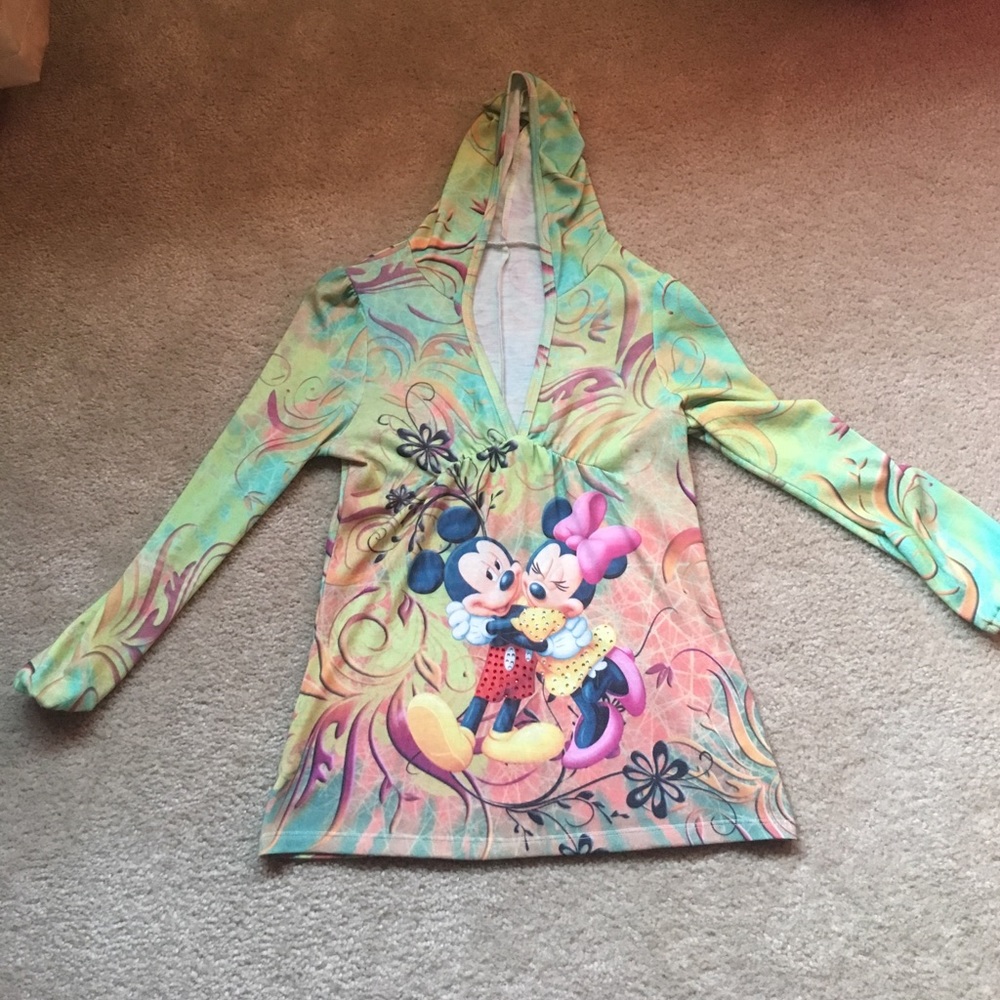 Girls  Hooded Disney Sweater