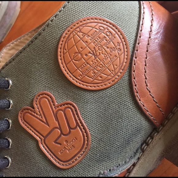 Louis Vuitton authenthic leather boots size8.5