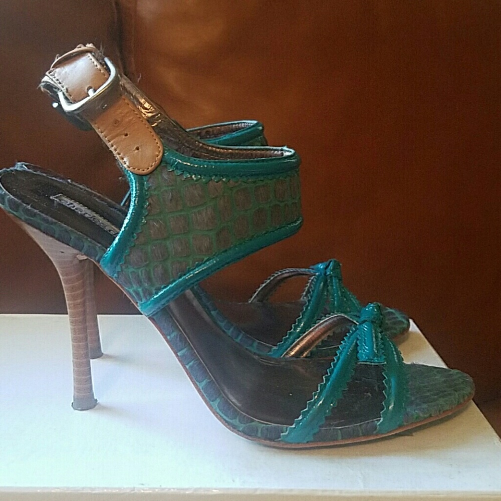 Beautiful heeled sandals