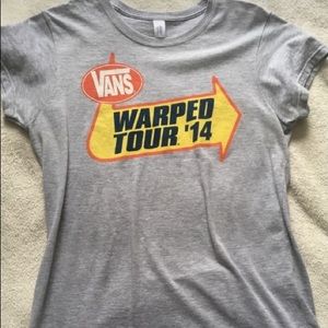 2014 vans warped tour tee