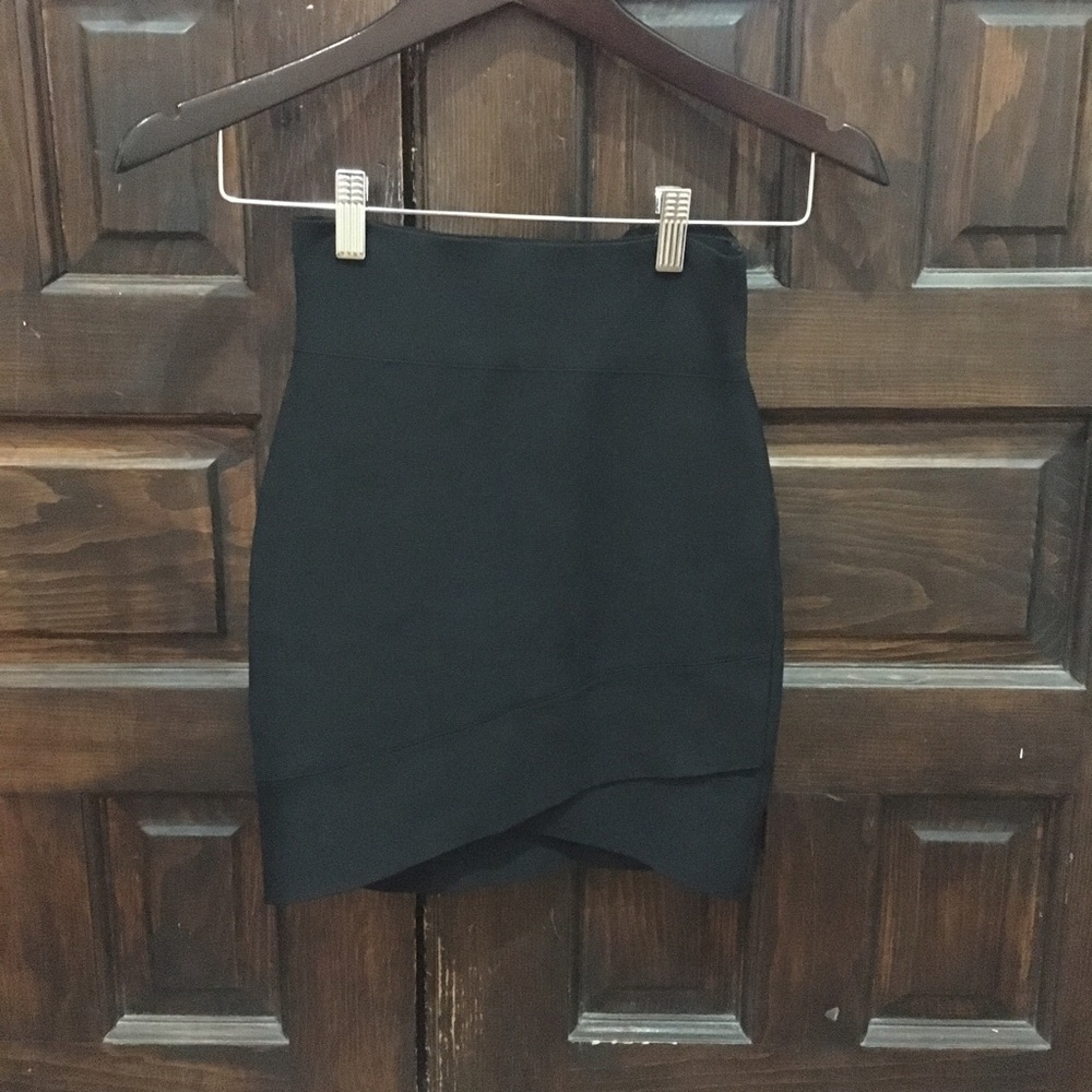 Black BCBG Max Azria Bandage Skirt