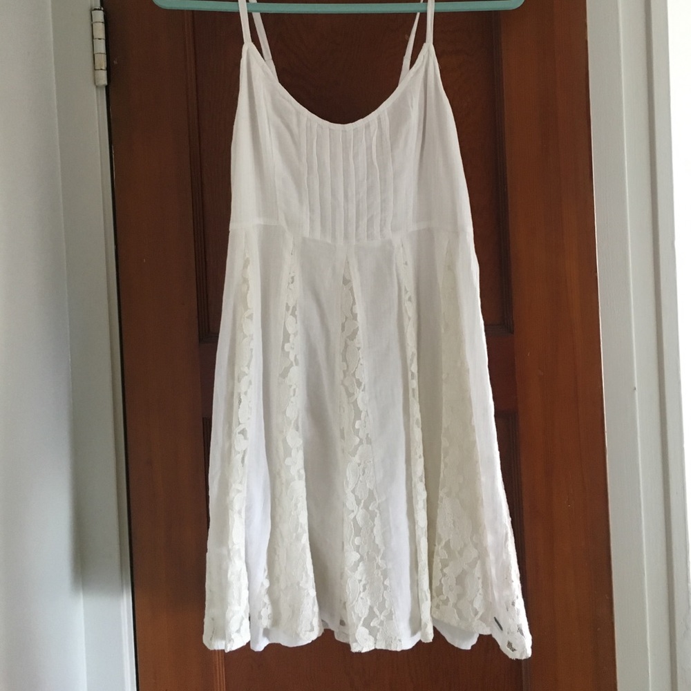 White Hollister dress