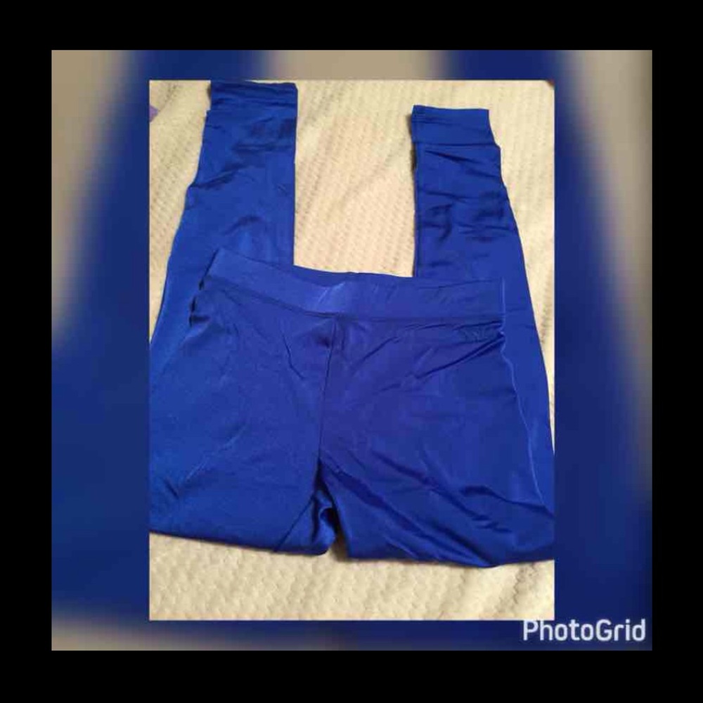 Pink by VS Royal Blue Spandex