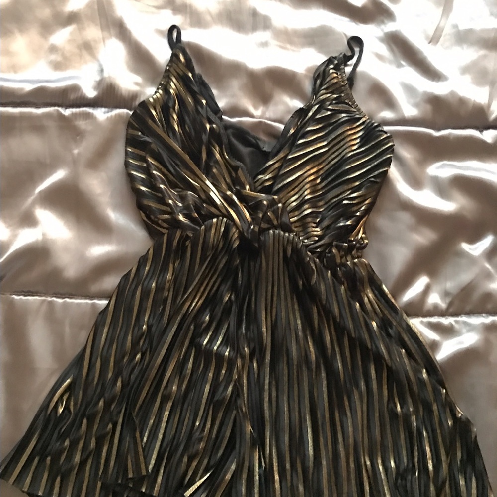Metallic Romper
