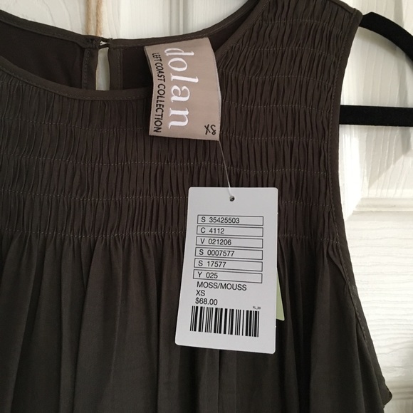 Anthropologie Sleeveless Runched Tank - Picture 3 of 4