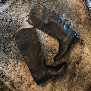 Madewell Tall Black Riding Boots