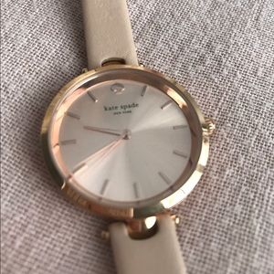 Rose gold Kate spade watch