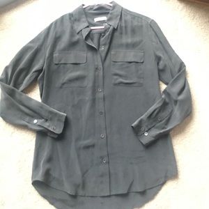 Equipment Signature Blouse size small