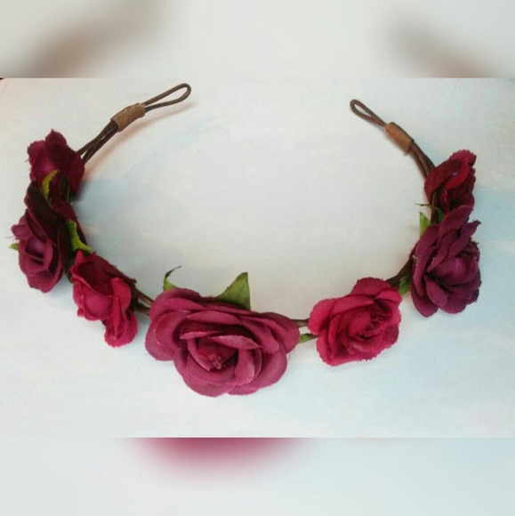 Flower head band - Picture 1 of 2
