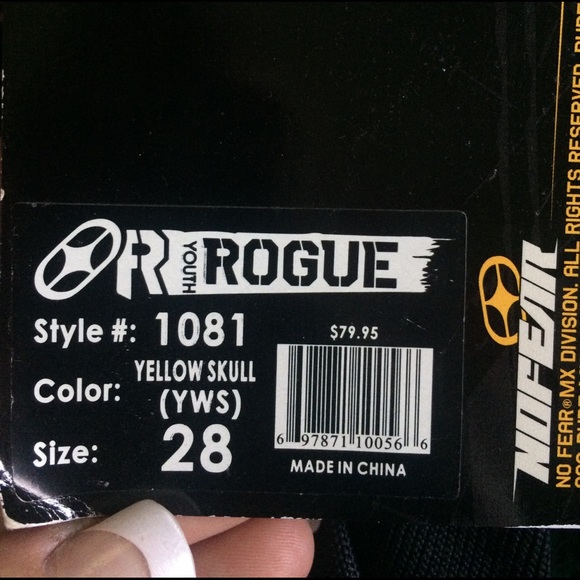 Child motorcycle riding pants. - Picture 4 of 5