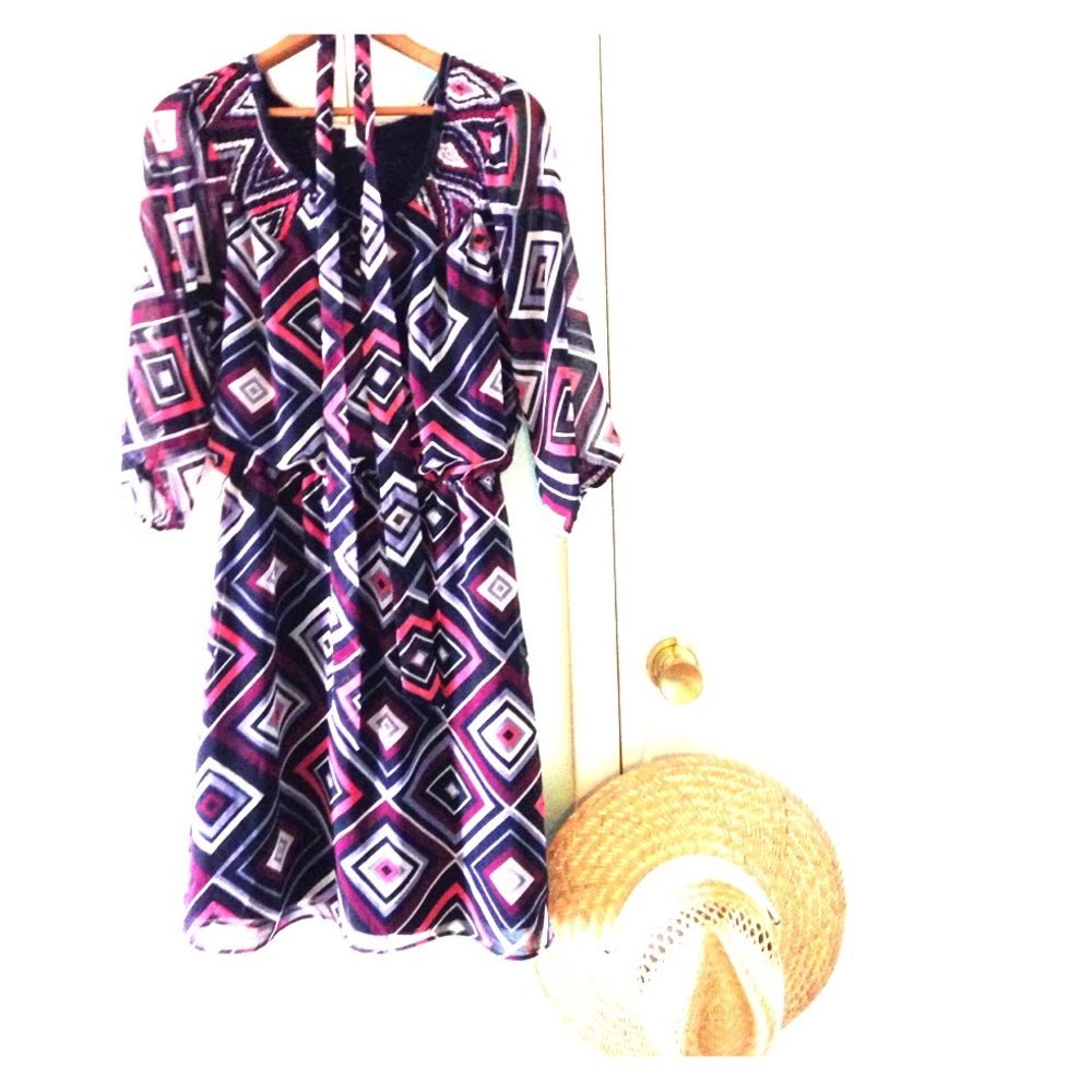 Pretty patterned dress