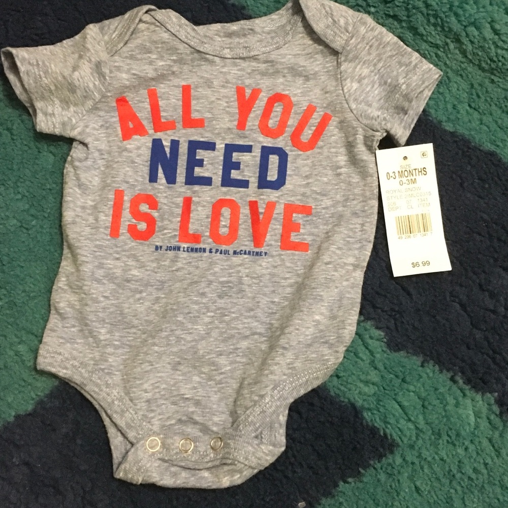Co-ed infant tee