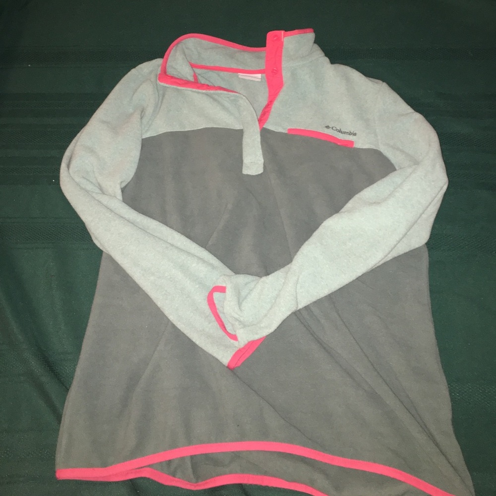 Columbia snap pullover fleece